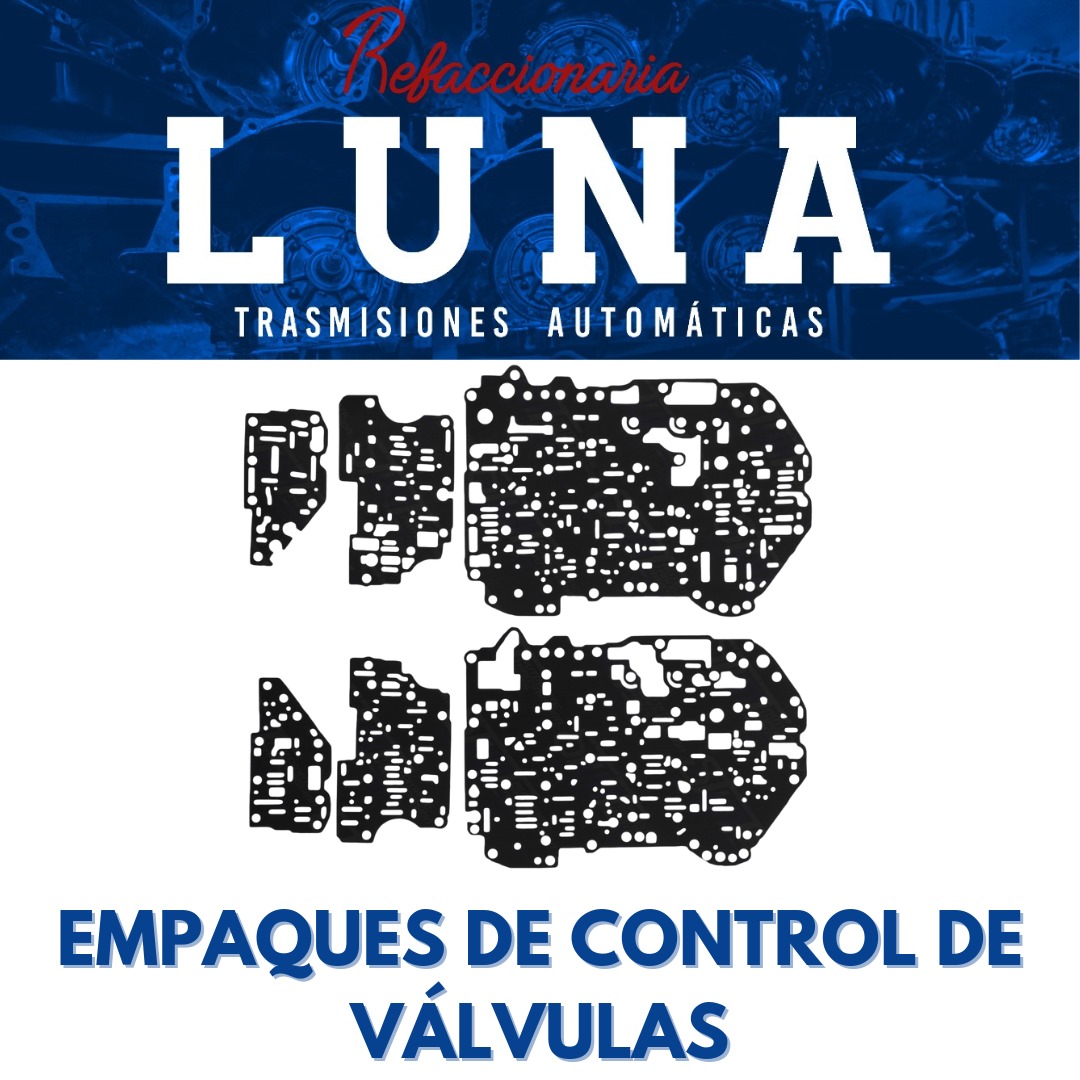 Empaques de control de válvulas