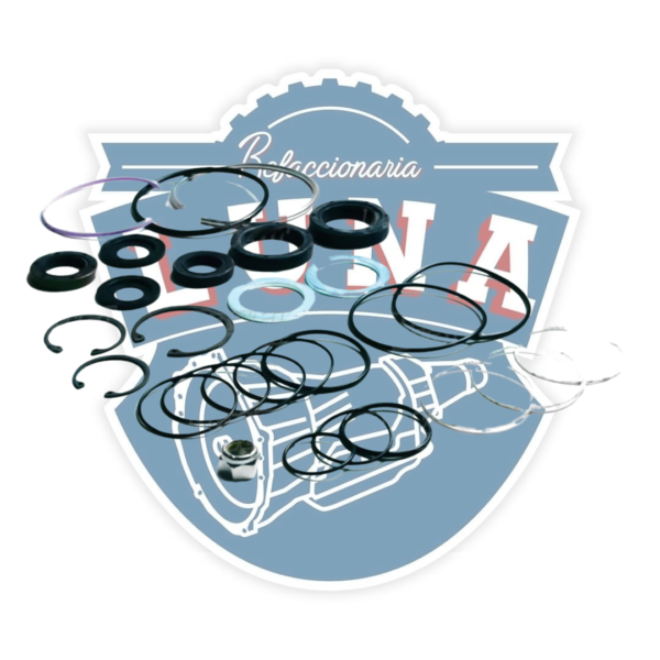 REPUESTO DE DIRECCION CHEVROLET TRUCK COMPLETO 2 RETENES PISTON CORTO - ( 8044 ) TRANSTEC