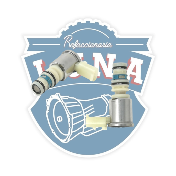 SOLENOIDE 4L60E / 4L65 / 700R4 TCC CAMBIOS 3RA Y 2DA CONECTOR BLANCO
