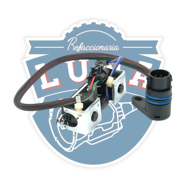 SOLENOIDE A500, A518, A618 (42, 44, 46, 47RE) O.D LOCK-UP (8 PINES) REDONDO 96-99